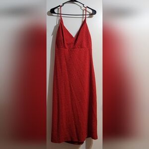 Size 16 New with tags.  Red cocktail dress